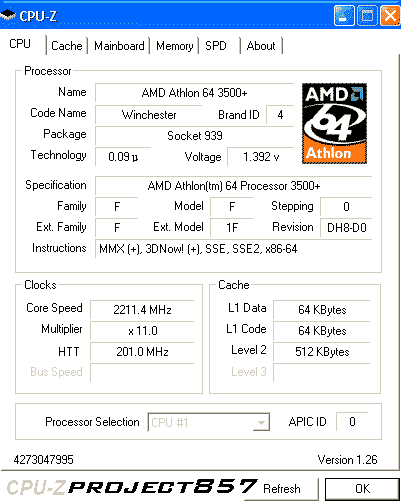Athlon643500+