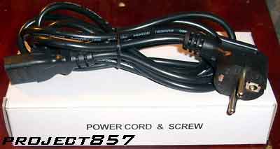 Thermaltake Silent PurePower_Power cord